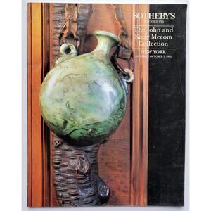 Sothebys Auction Catalog Book John & Katsy Mecom Collection Sale 6340 Oct 1992